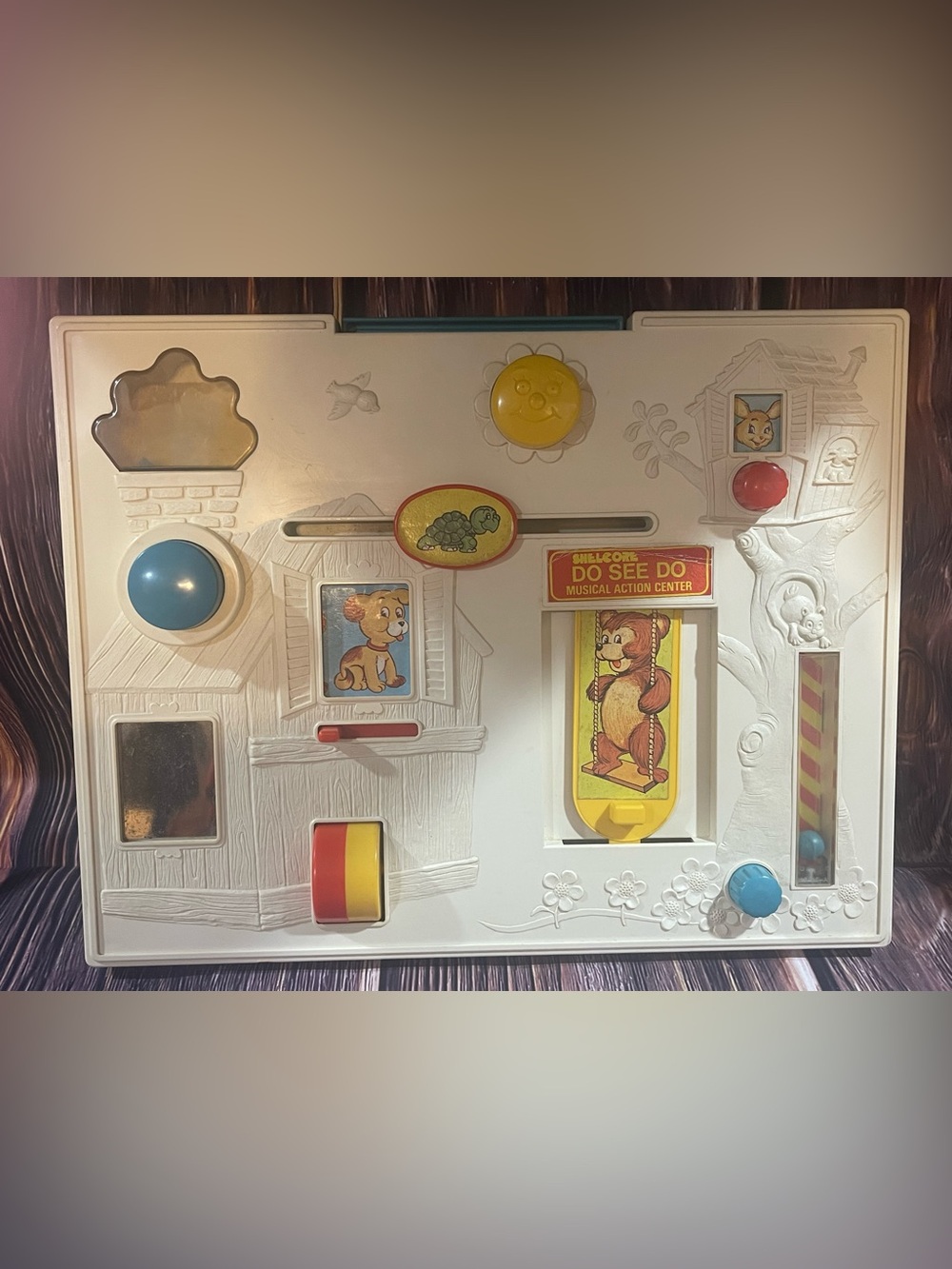 Vintage Chicco Do See Do Musical Action Center 1970/1980's RARE Collectible